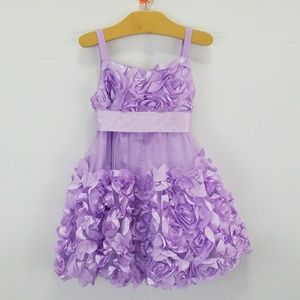 Purple Rose Dress